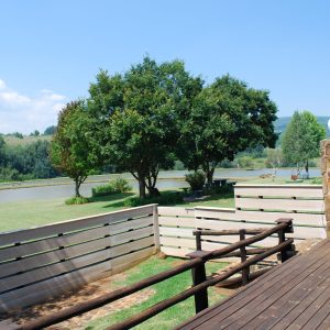The Kingfisher Country Lodge Chalet View