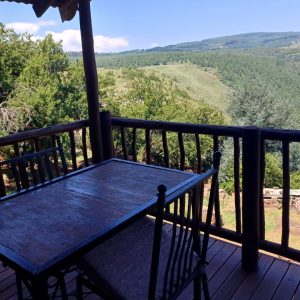 The Kingfisher Country Lodge Chalet View