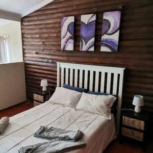 Chalet Bedroom at The Kingfisher Lodge